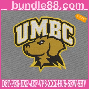 UMBC Retrievers Embroidery Files