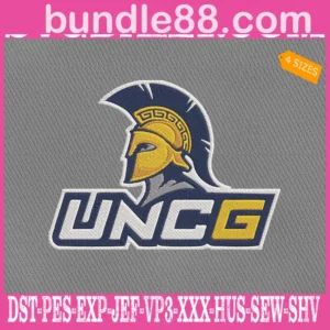 UNC Greensboro Spartans Embroidery Files