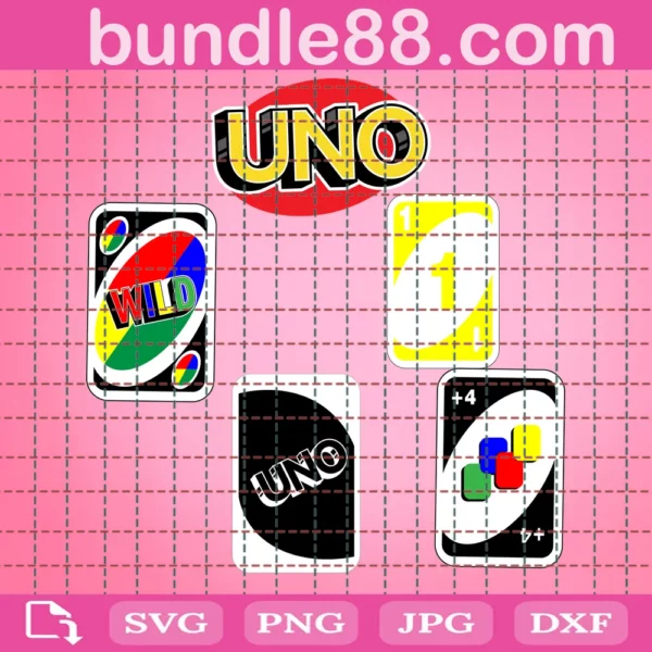 UNO Card Logo Svg