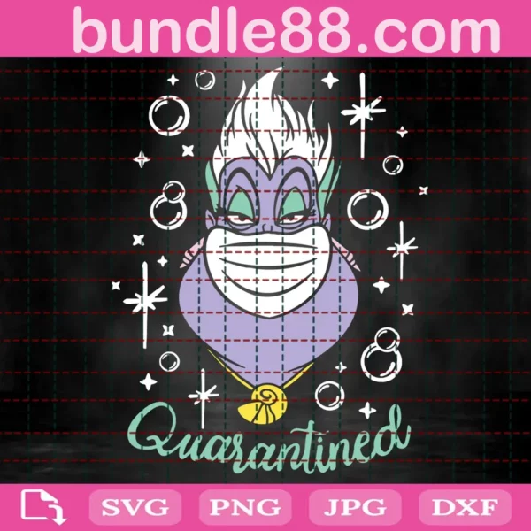 Ursula Quarantined Svg