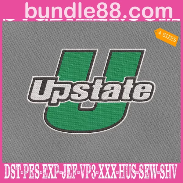 USC Upstate Spartans Embroidery Files