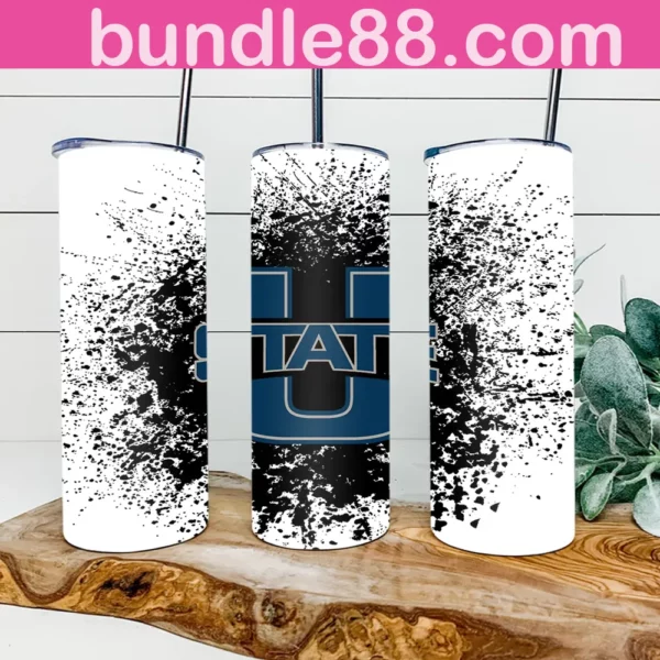 Utah State Aggies Football 20oz Skinny Tumbler