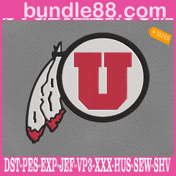 Utah Utes Embroidery Machine