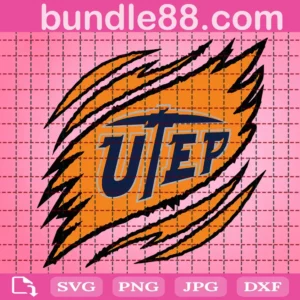 Utep Miners Claws Svg