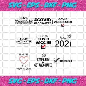 Vaccinated SVG Bundle