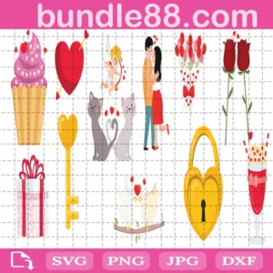 Valentine Bundle Svg Free