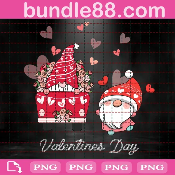 Valentine's Day Gnomies Png