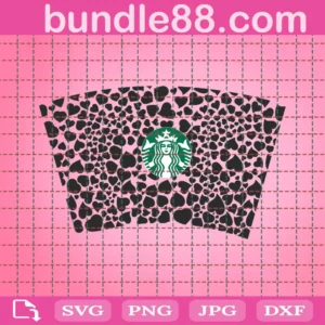 Valentine’S Day Starbucks Cup Svg
