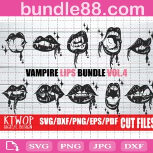 Vampire Lip Sexy Halloween Bundle Free