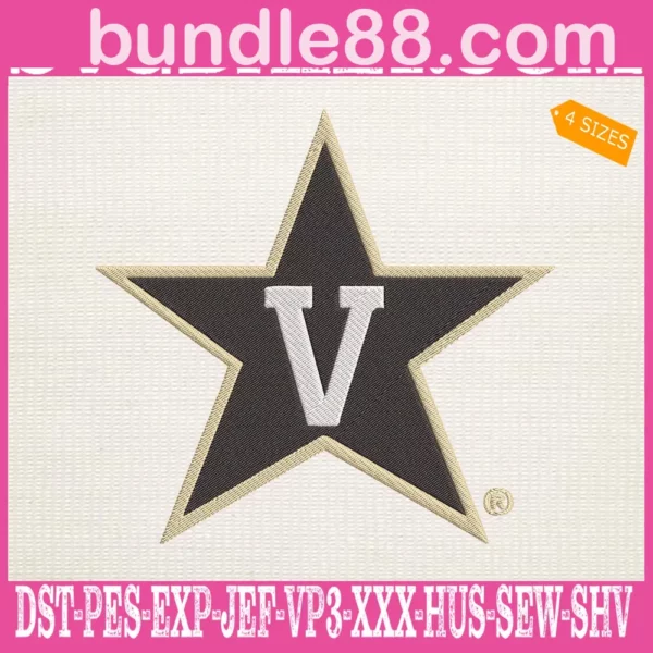 Vanderbilt Commodores Embroidery Machine