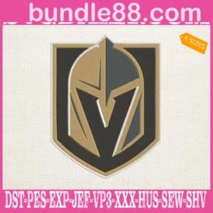 Vegas Golden Knights Embroidery Files
