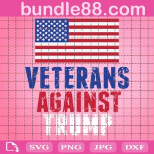 Veterans Against Trump Svg