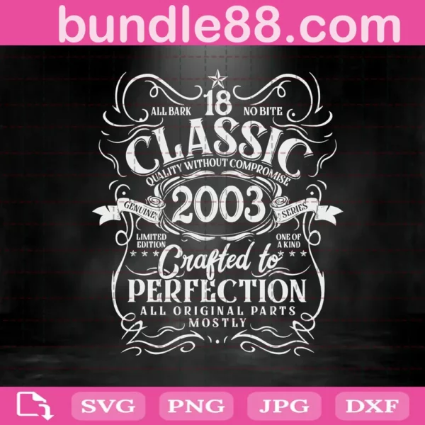 Vintage 2003 Limited Edition Svg