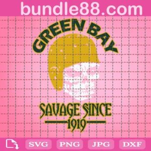 Vintage Green Bay Wisconsin Football Retro Gift Svg