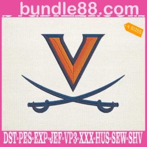 Virginia Cavaliers Embroidery Machine