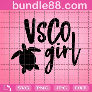 Vsco Girl Svg, Vsco Svg