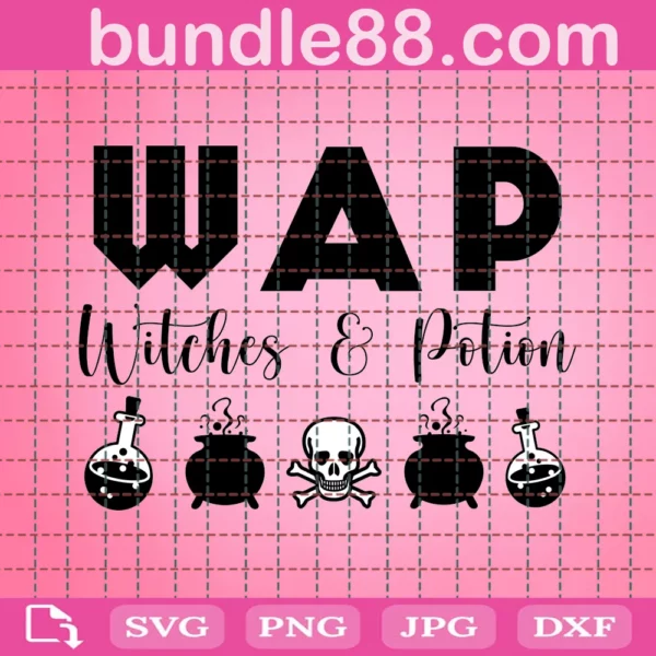 Wap Witches And Potions Svg