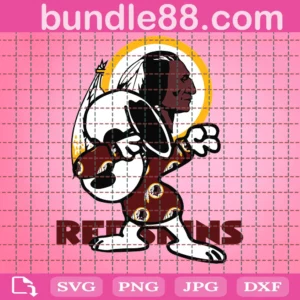 Washington Redskins Snoopy Svg