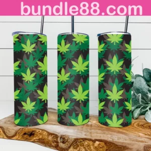 Weed Forest 20oz Tumbler Skinny