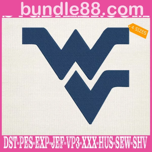 West Virginia Mountaineers Embroidery Machine