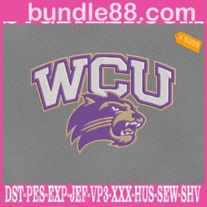 Western Carolina Catamounts Embroidery Files