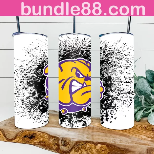 Western Illinois Leathernecks 20oz Skinny Tumbler