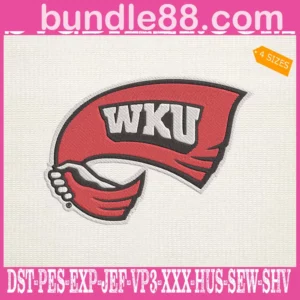 Western Kentucky Hilltoppers Embroidery Machine