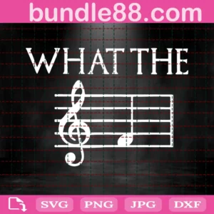 What The F Musical Note Svg