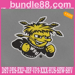 Wichita State Shockers Embroidery Files