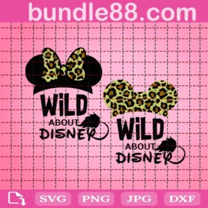 Wild About Disney Bundle Svg