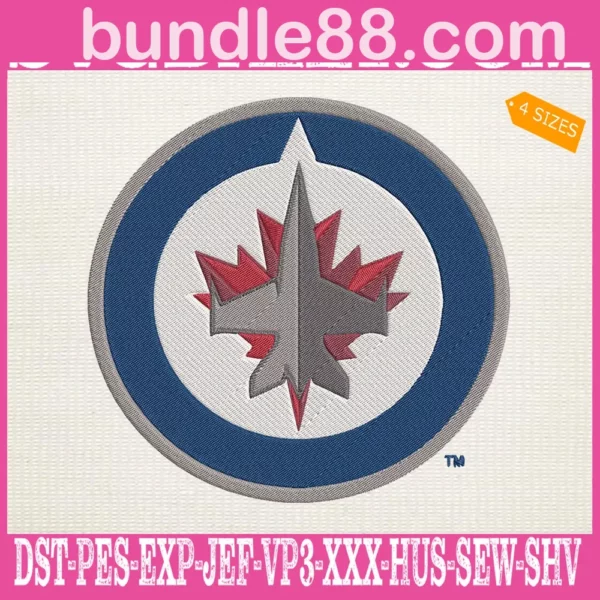 Winnipeg Jets Embroidery Files
