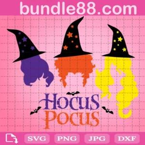 Witch Hocus Pocus Svg