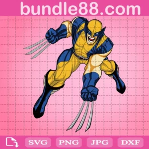 Wolverine Svg, X-Men Svg
