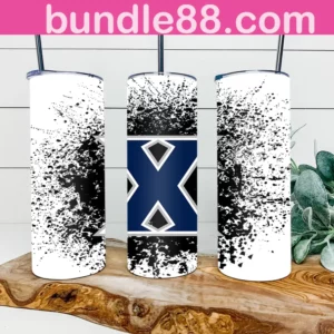 Xavier Musketeers 20oz Skinny Tumbler