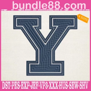 Yale Bulldogs Embroidery Files