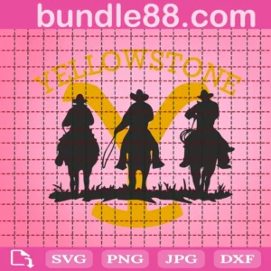 Yellowstone Cowboys Svg