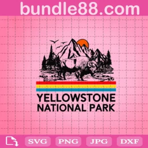 Yellowstone National Park Svg