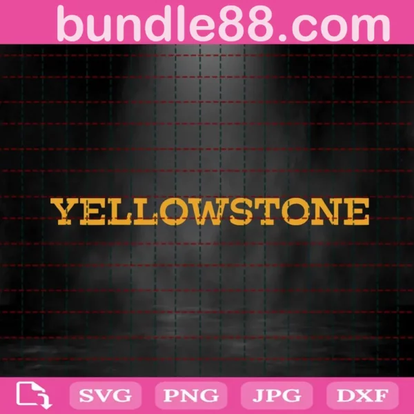 Yellowstone Yellow Svg