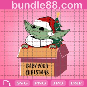 Yoda Christmas Svg