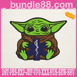 Yoda EMT Embroidery Files