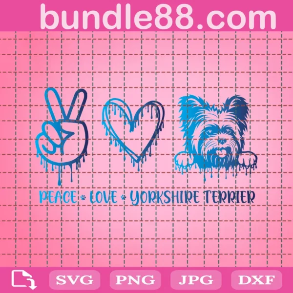 Yorkie Svg, Yorkshire Terrier