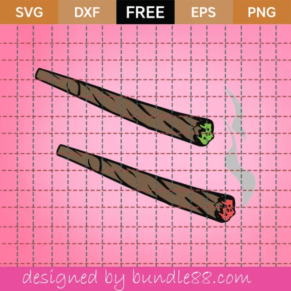 Free Silhouette 420 Weed Joint Svg, Svg Png Dxf Eps Digital Download