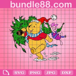 Christmas Winnie The Pooh Svg Images