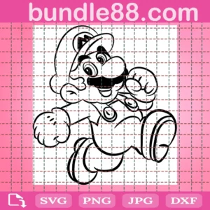 Transparent Background Super Mario Png, Downloadable Files Invert