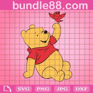 Winnie The Pooh Svg Download, Vector Illustrations